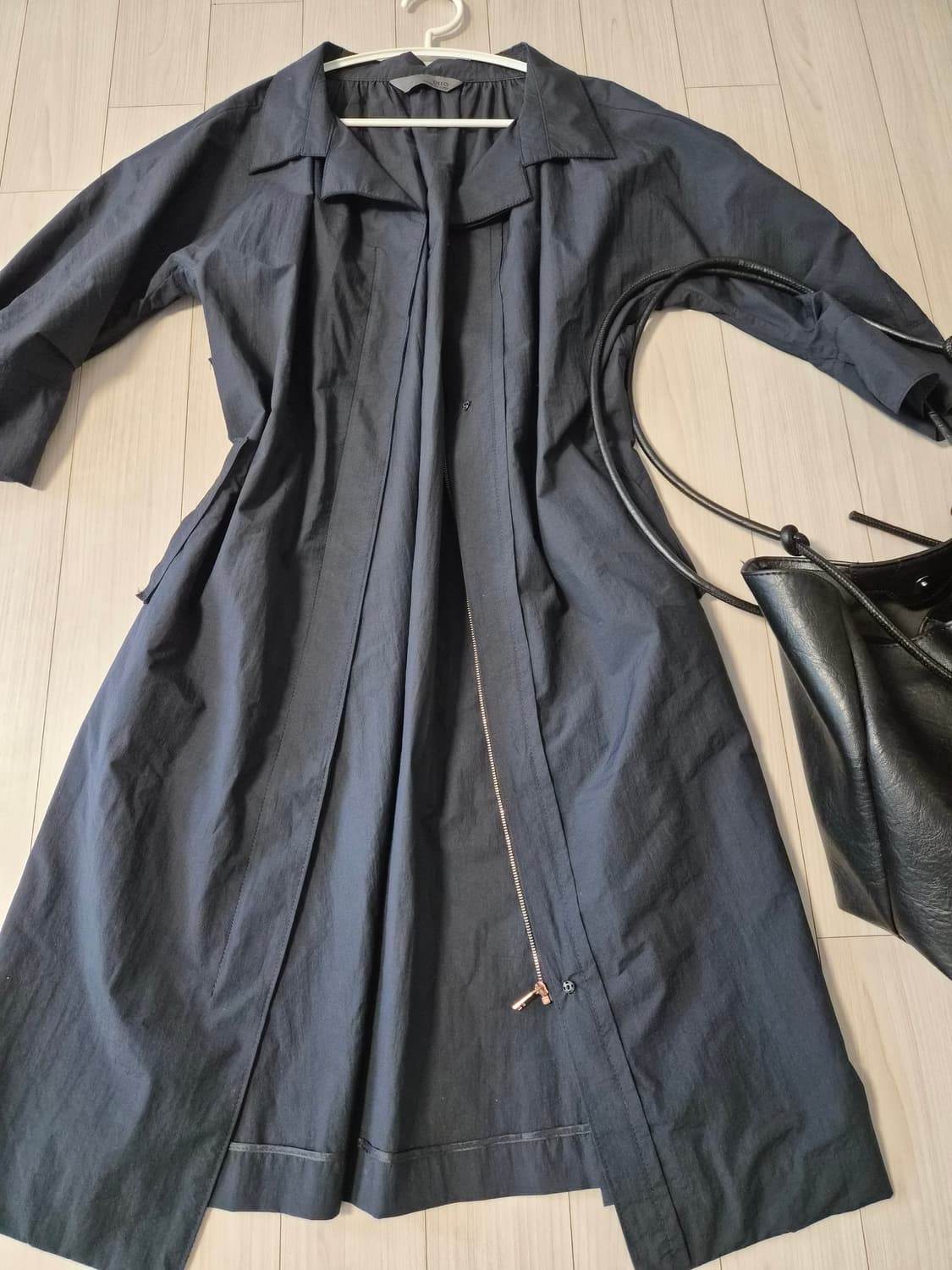 [DECO] 데코 뉴욕 컬렉션 네이비 롱 트렌치 코트 (S사이즈) 상품이미지2