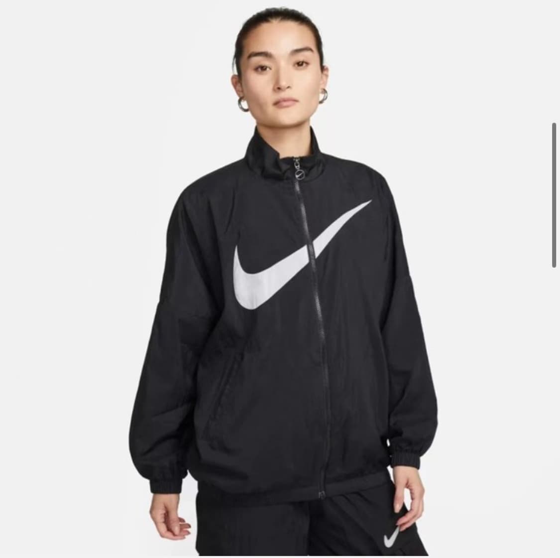 나이키 빅스우시 블랙 여성용 바람막이 상품이미지8