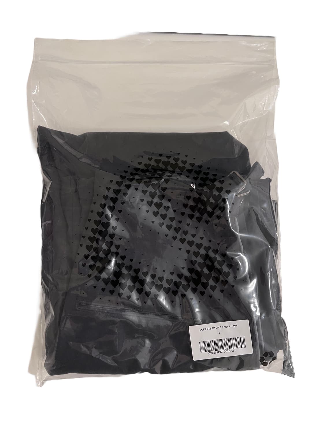 COYESIO SOFT STRAP LINE PANTS NAVY 상품이미지4