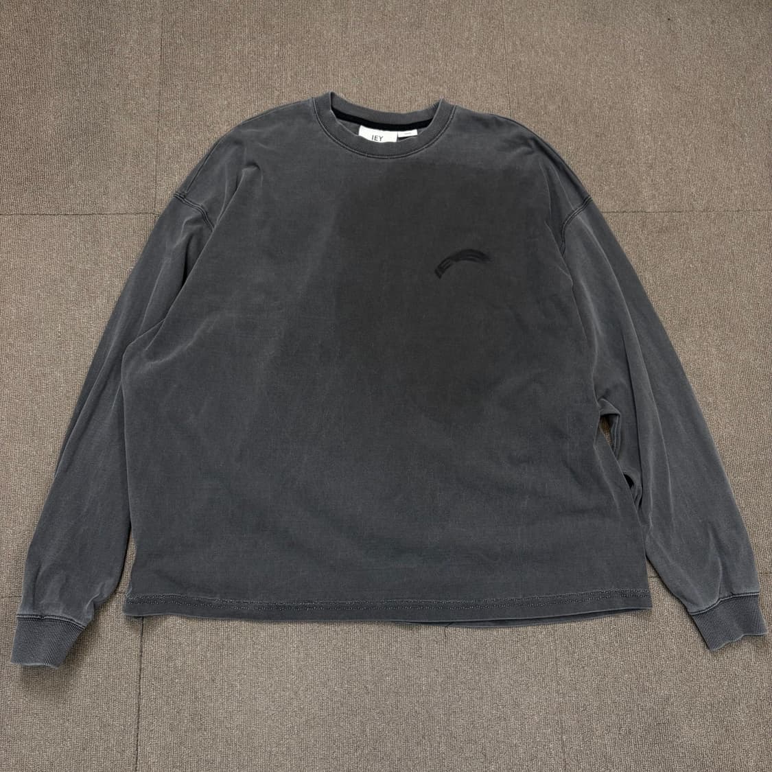 iey 이에이 피그먼트 워싱 롱슬리브  상품이미지1