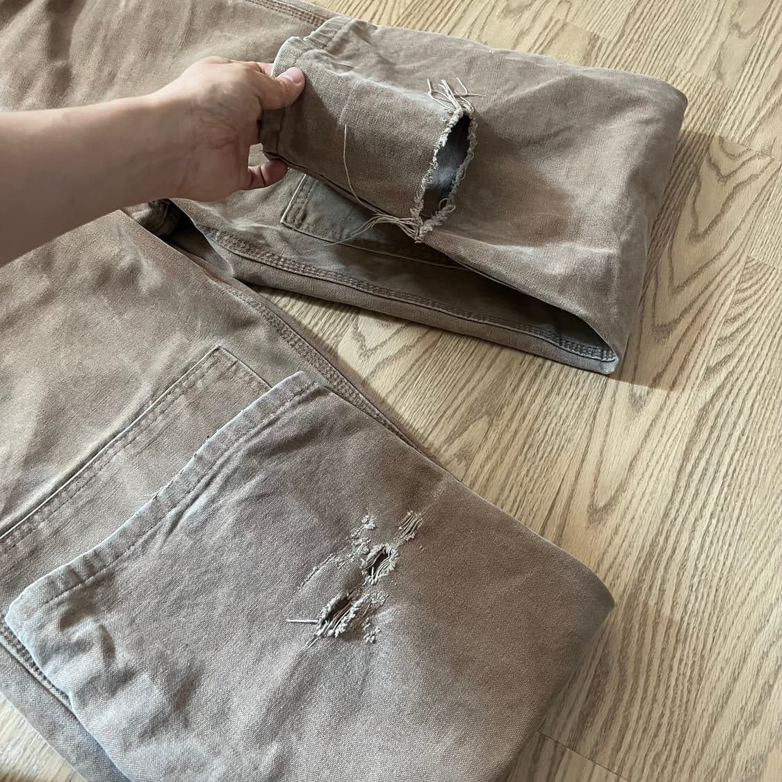 [CARHARTT] 칼하트 브라운 오버롤 상품이미지4