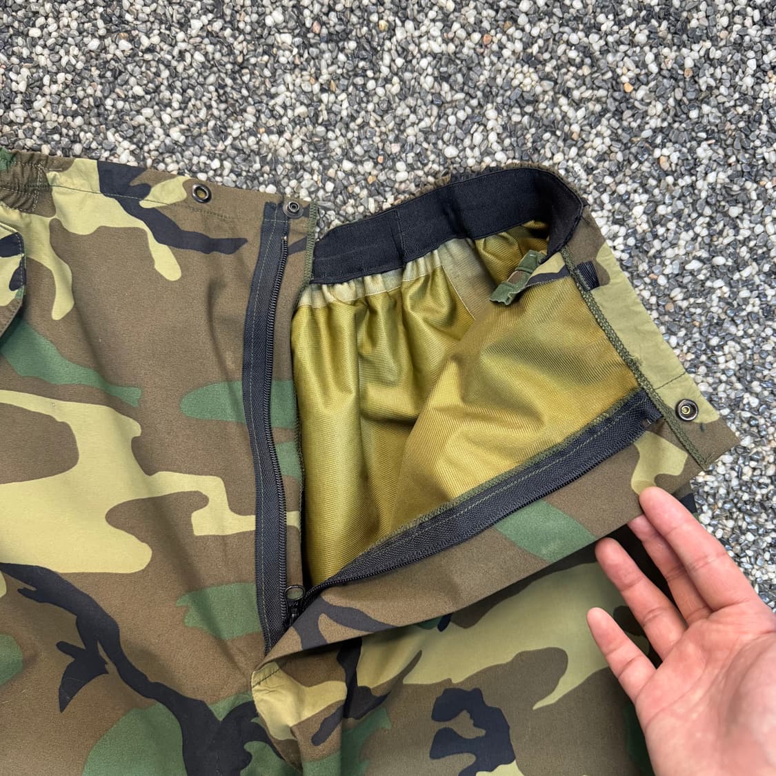 US Army 미군 ECWCS 1세대 고어텍스 우드랜드 팬츠 (L)  상품이미지6