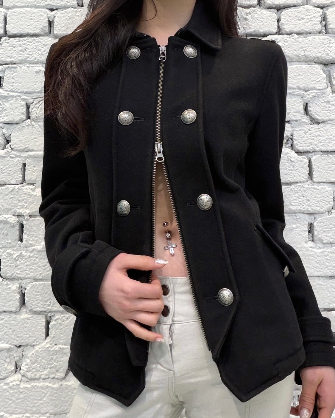 PPFM Two-Way Zip Napoleon Jacket 상품이미지1