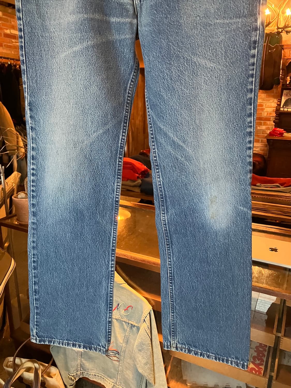 90s USA 빈티지 리바이스 517 부츠컷 데님 팬츠 상품이미지4