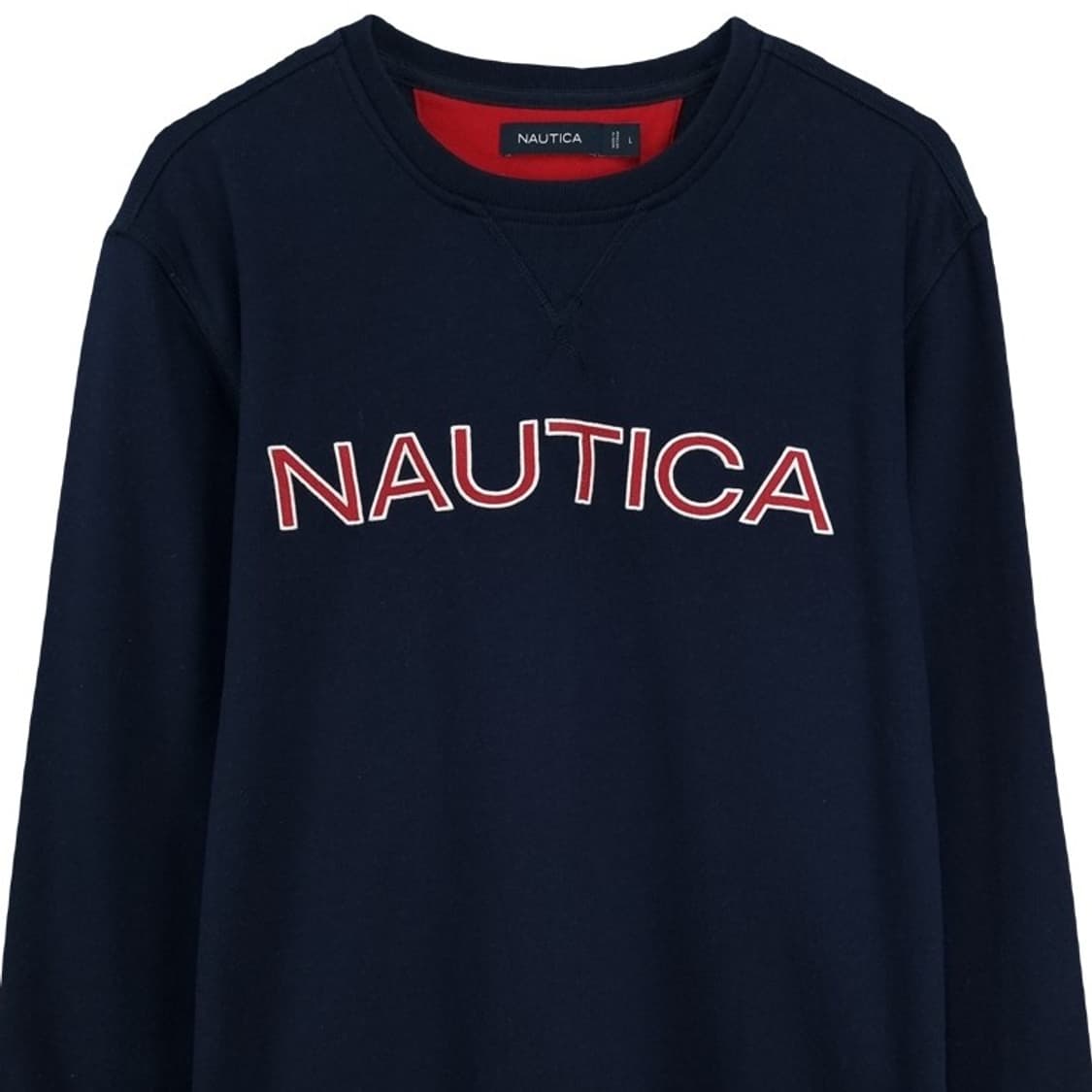 [노티카] 빅로고 패치 맨투맨 네이비 M18981 상품이미지4