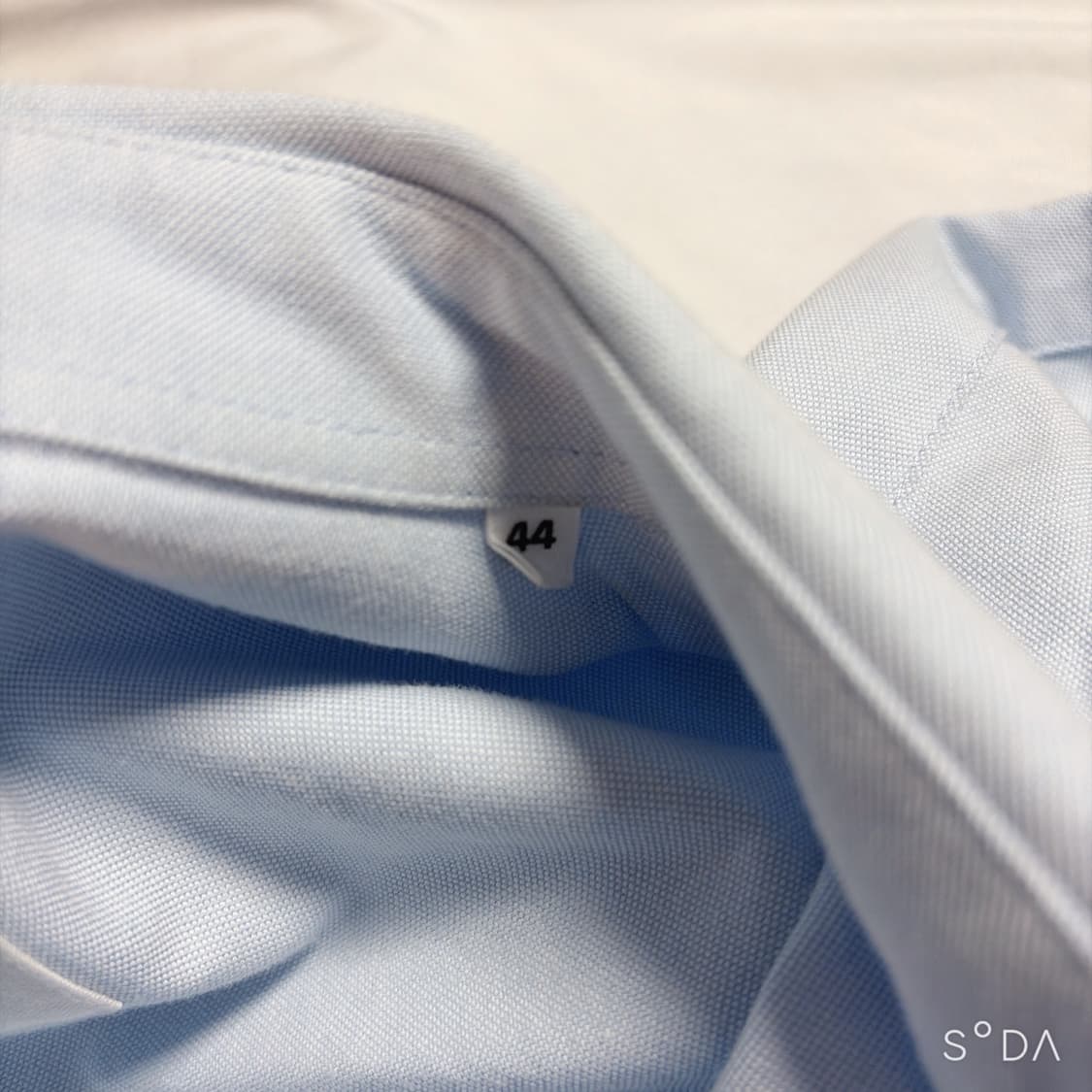 아미 빅로고 셔츠 스카이블루 상품이미지7