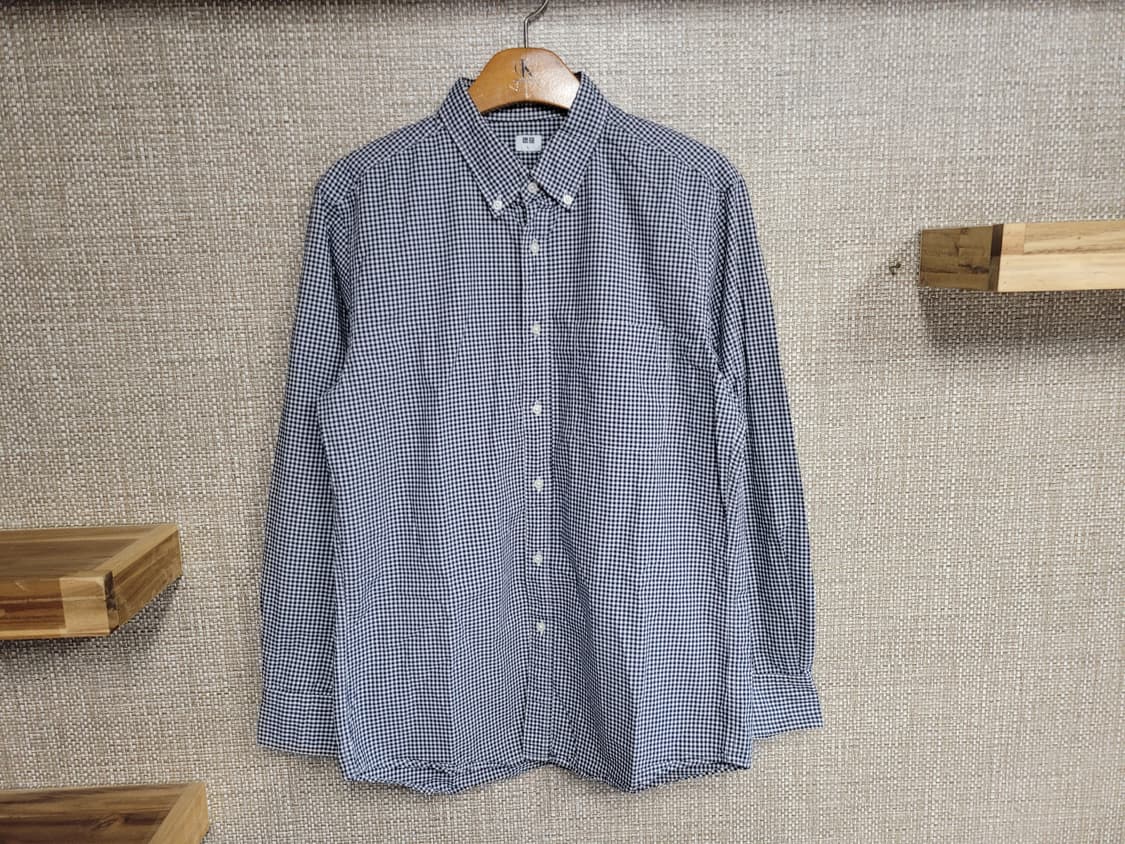 L 100사이즈 유니클로 셔츠 상품이미지1