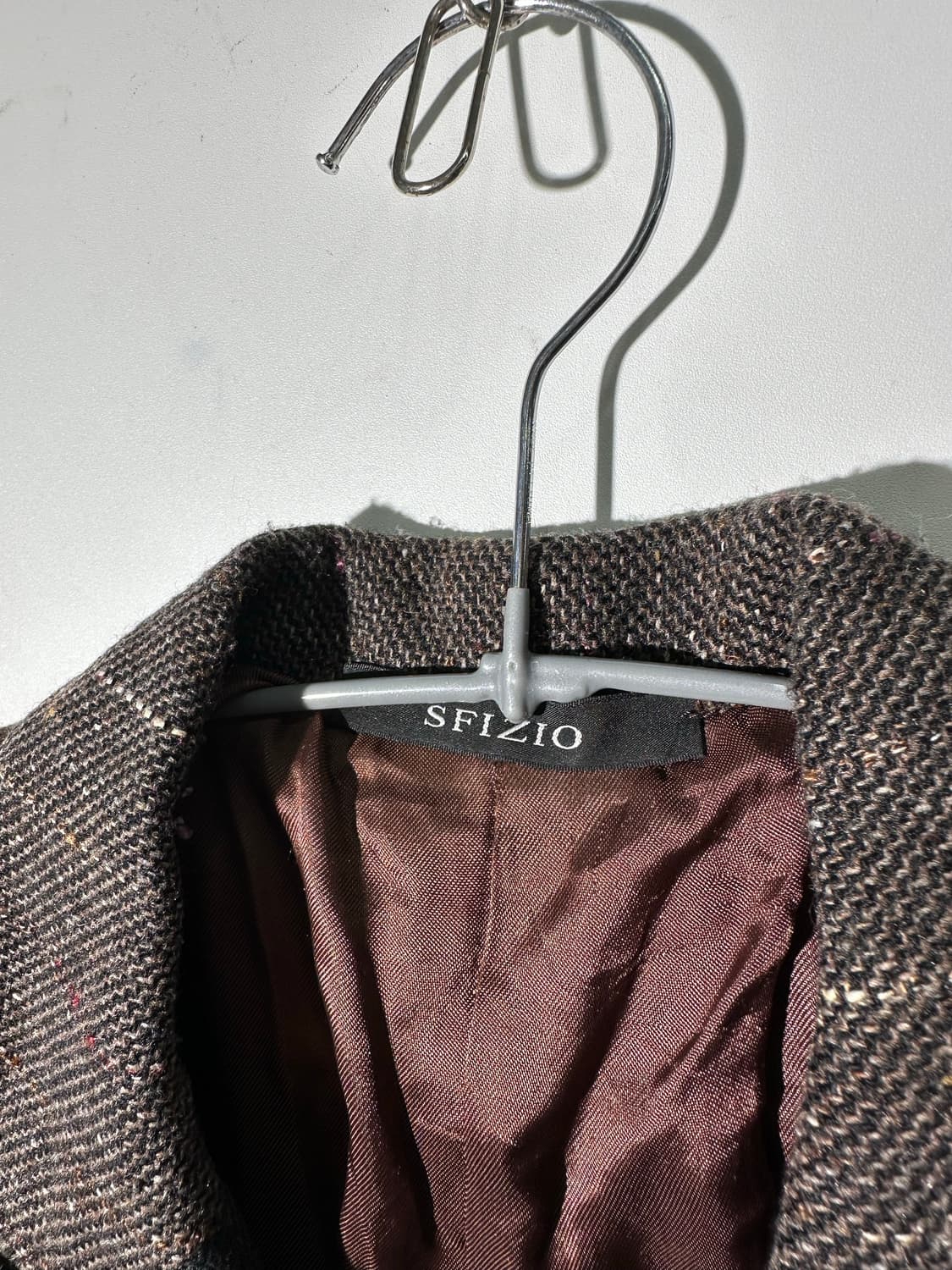 sfizio 울 패치워크 이태리 메이드 자켓 상품이미지2