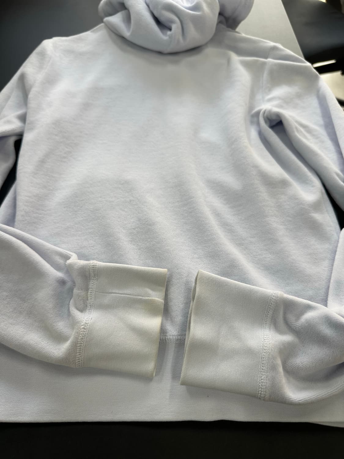 쥬시꾸뛰르 하트참 벨루어 후드집업 스카이퍼플 상품이미지6