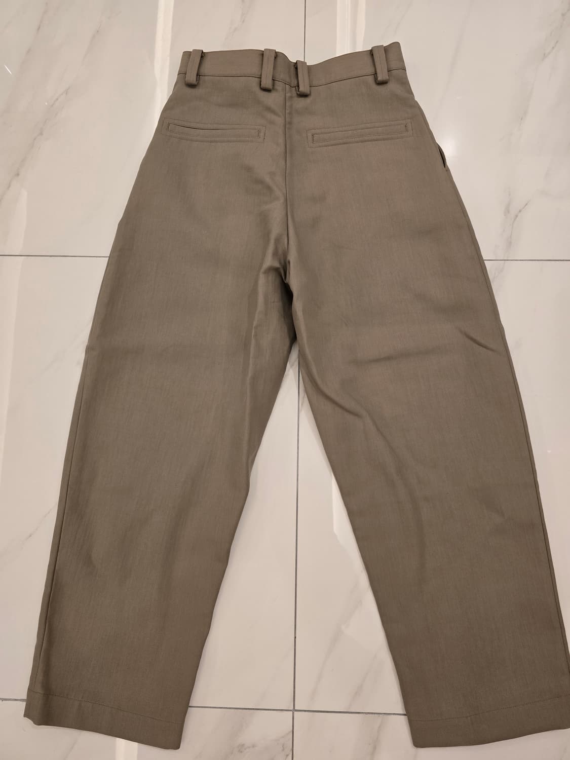 스튜디오 니콜슨 더블 코튼 VOLI 팬츠 - 스톤 상품이미지2