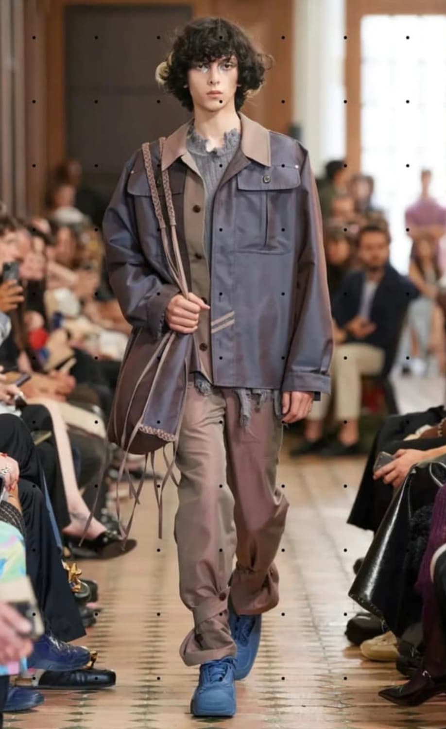 (구매) 키코 머스크 토트백 브라운 상품이미지1