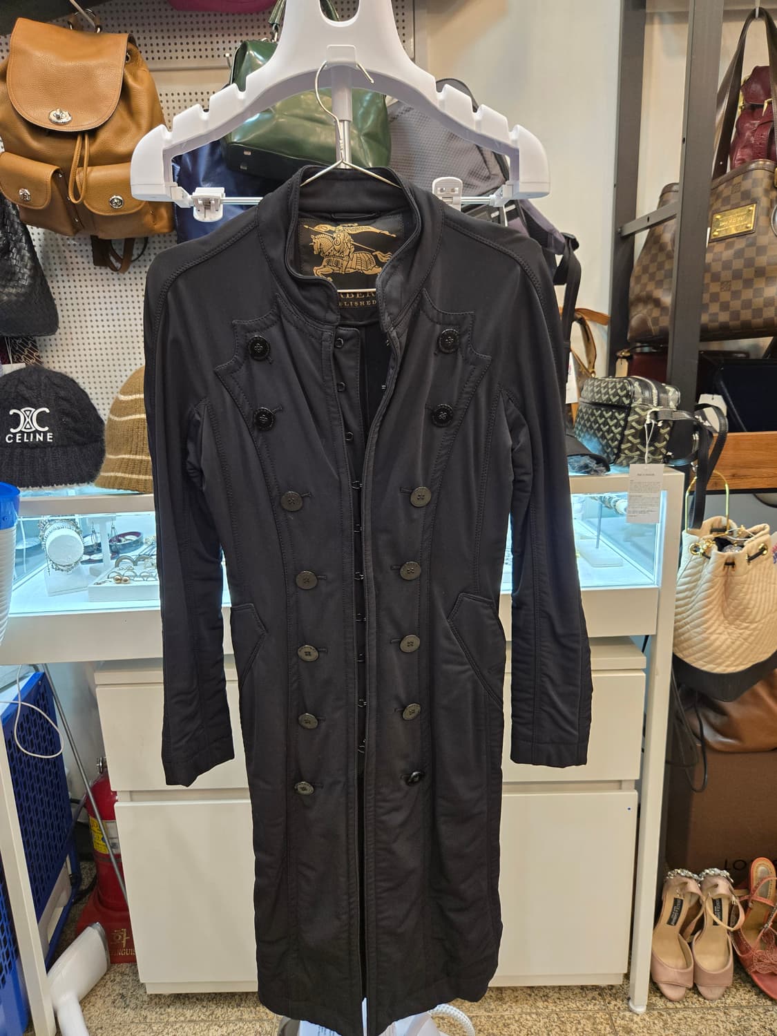 [쿨거환영]버버리 프로섬(Prorsum) 블랙 슬림핏 코트 상품이미지1