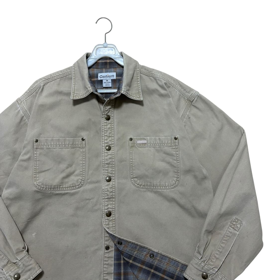 칼하트 누빔 워크셔츠 상품이미지2