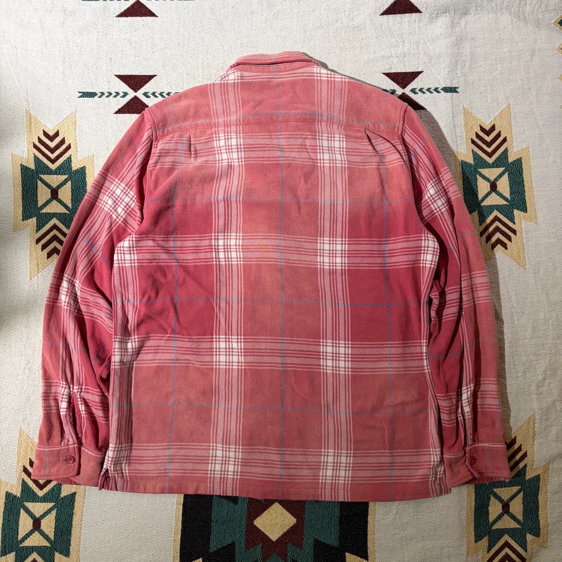 17ss Supreme Faded Plaid Flannel Zip up 상품이미지6