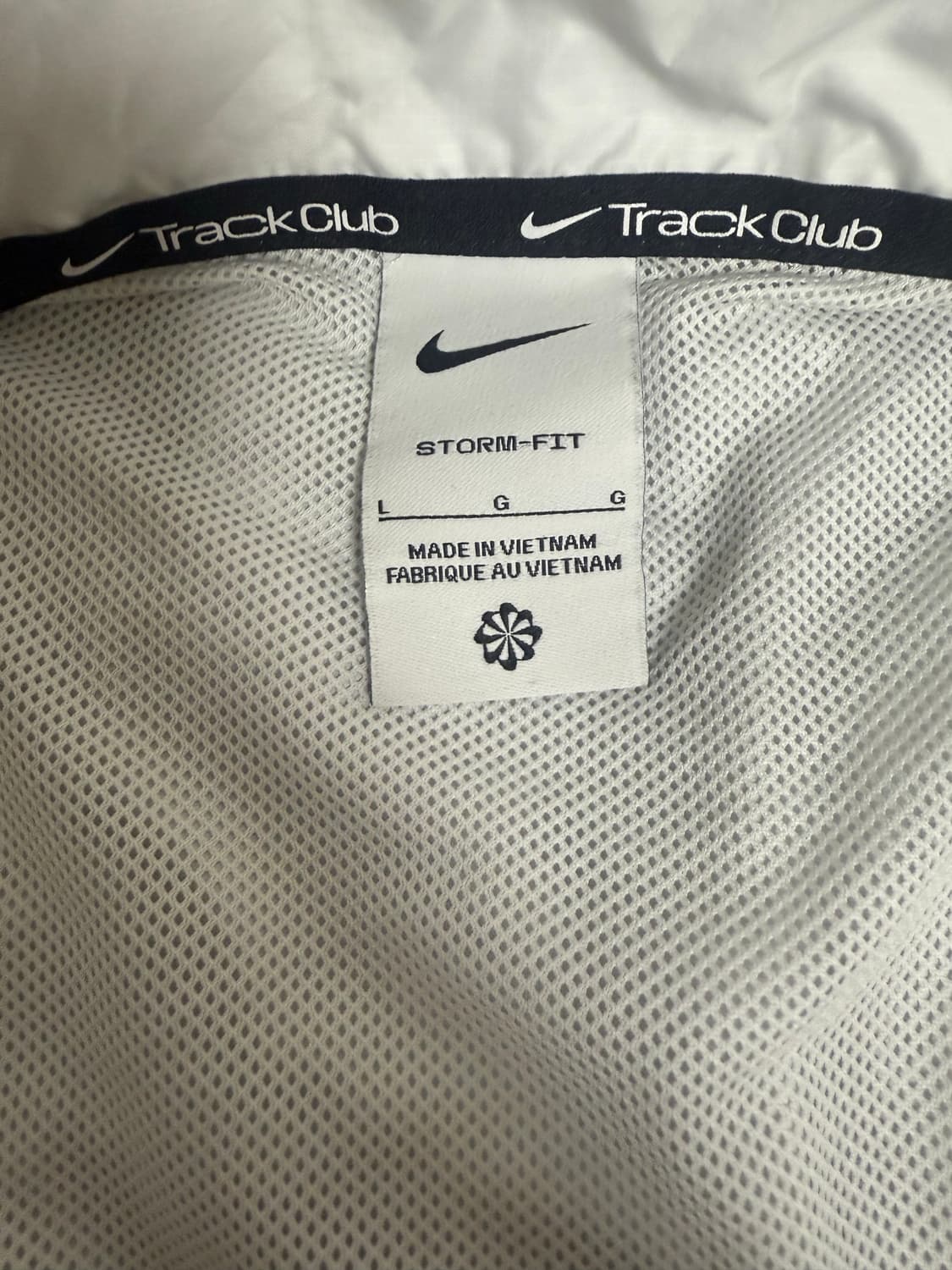 나이키 트랙 클럽 스톰핏 러닝 자켓 써밋 화이트 - 아시아 상품이미지5