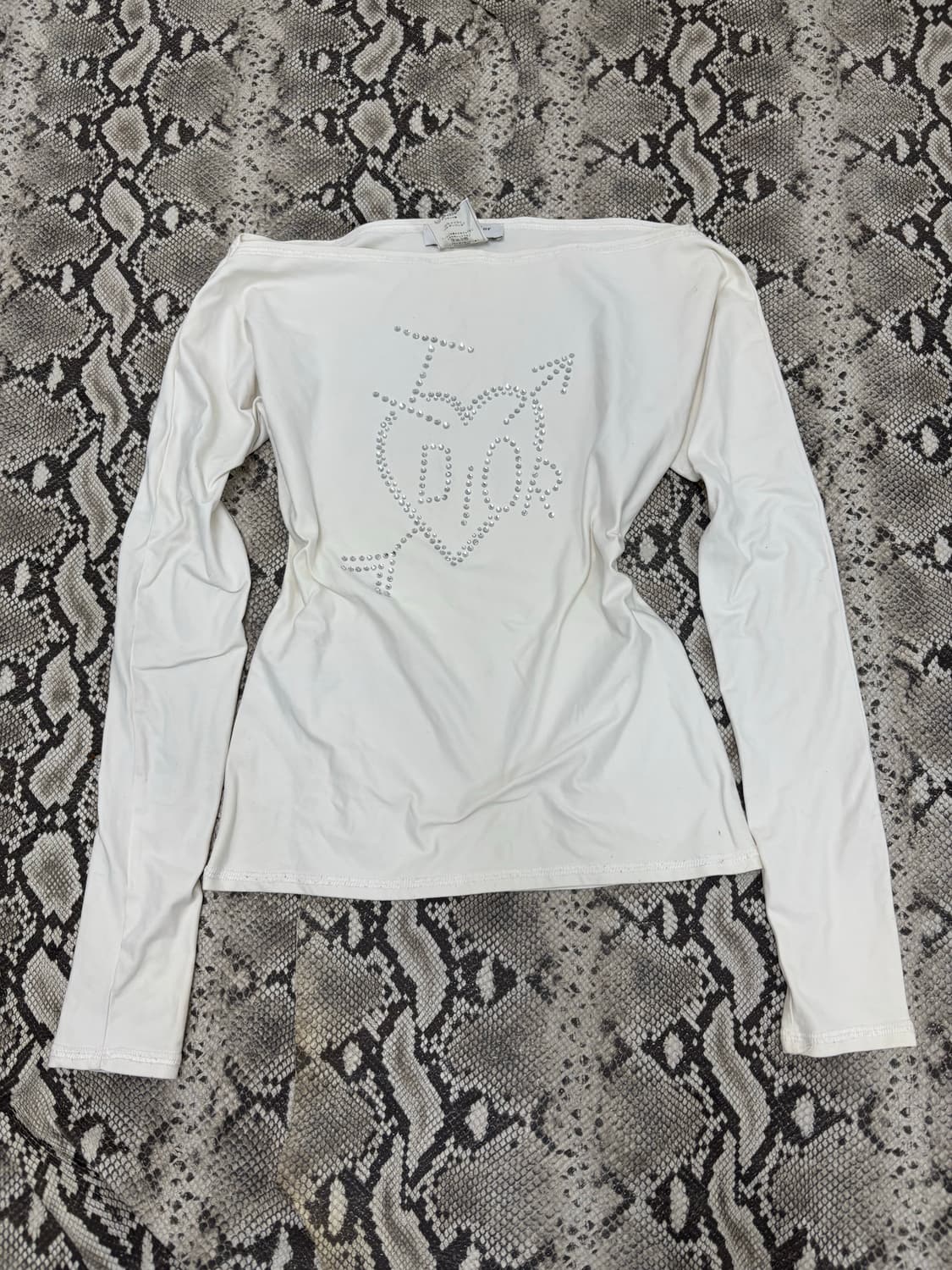 “Christian Dior” Cubic Logo White Sleeve 상품이미지5