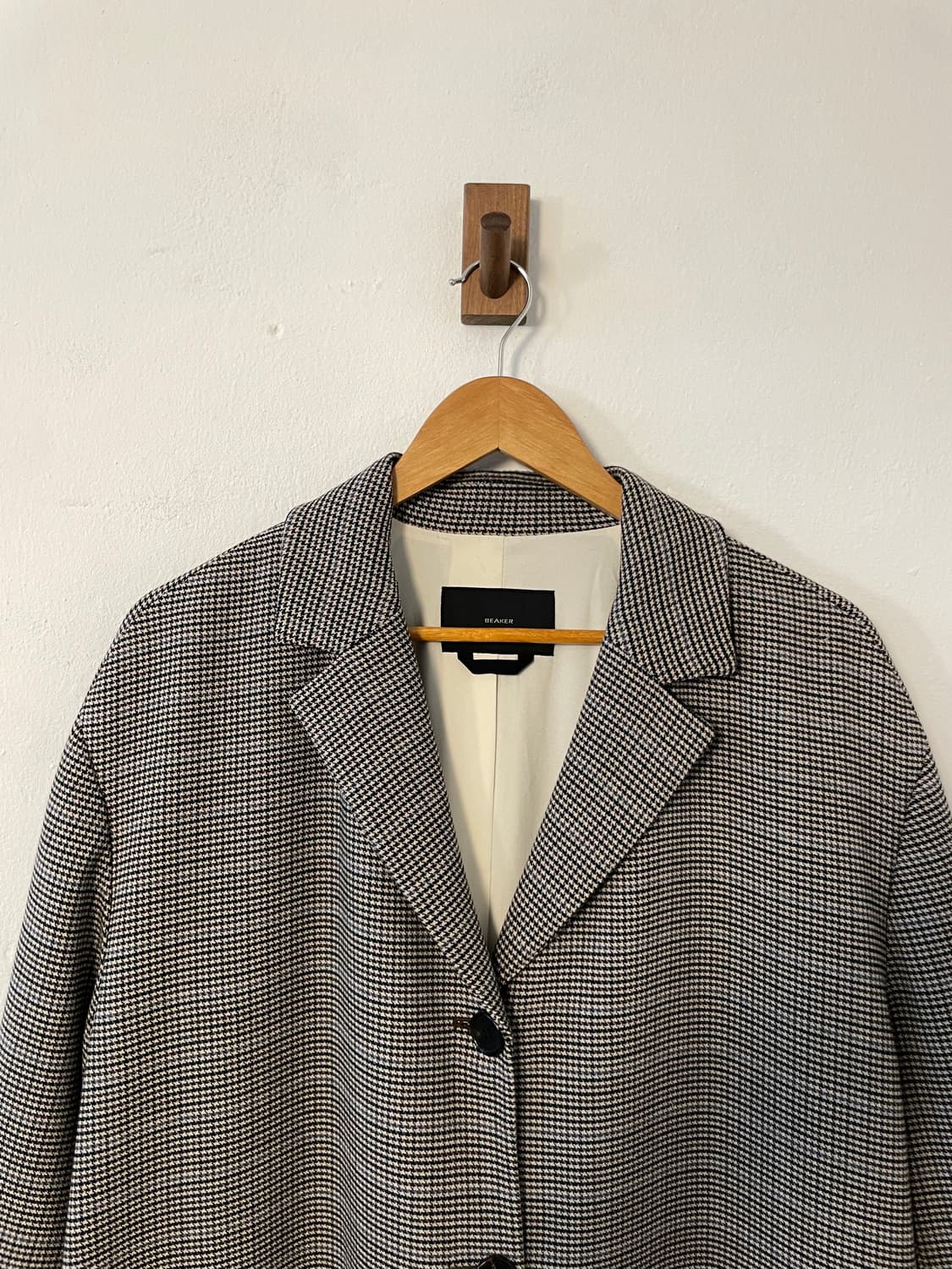  비이커 하운드투스 체크 자켓  상품이미지2