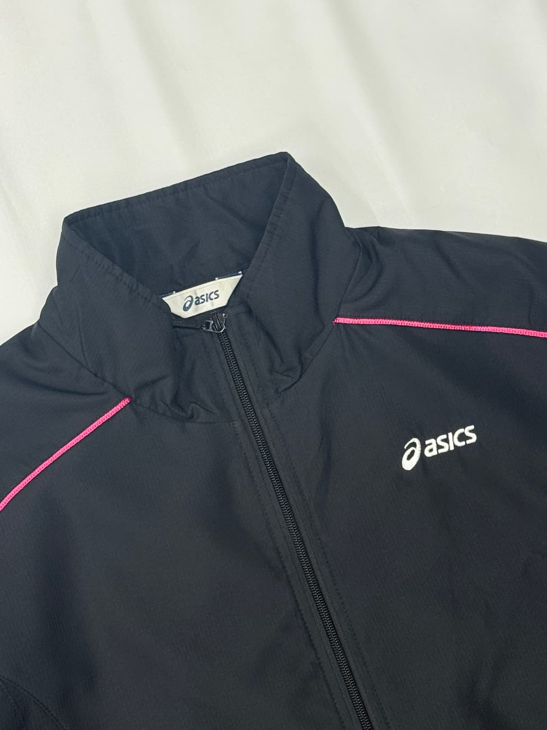 재팬 아식스 핑크 포인트 바람막이 스포티 코프코어 빈티지 아우터 괴짜룩 상품이미지4
