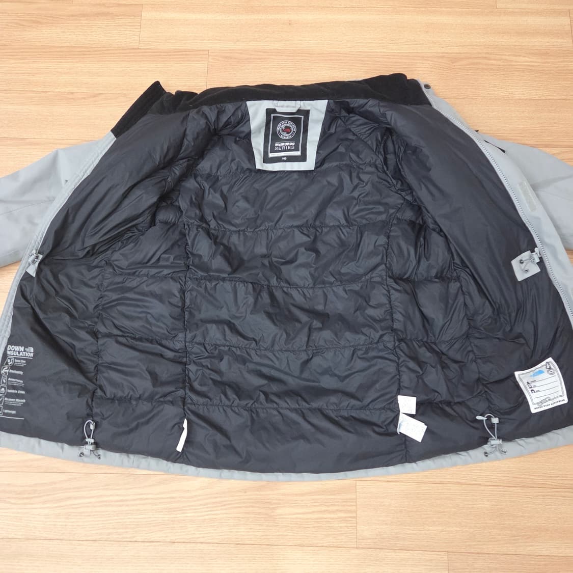 노스페이스 맥머도 키즈 패딩 140 상품이미지5