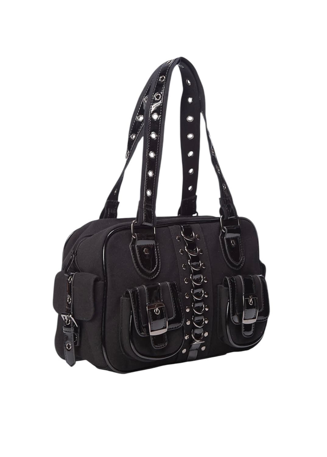 Banned 펑크 벨트 버클 가방 락샵 고스로리 고스펑크 상품이미지1