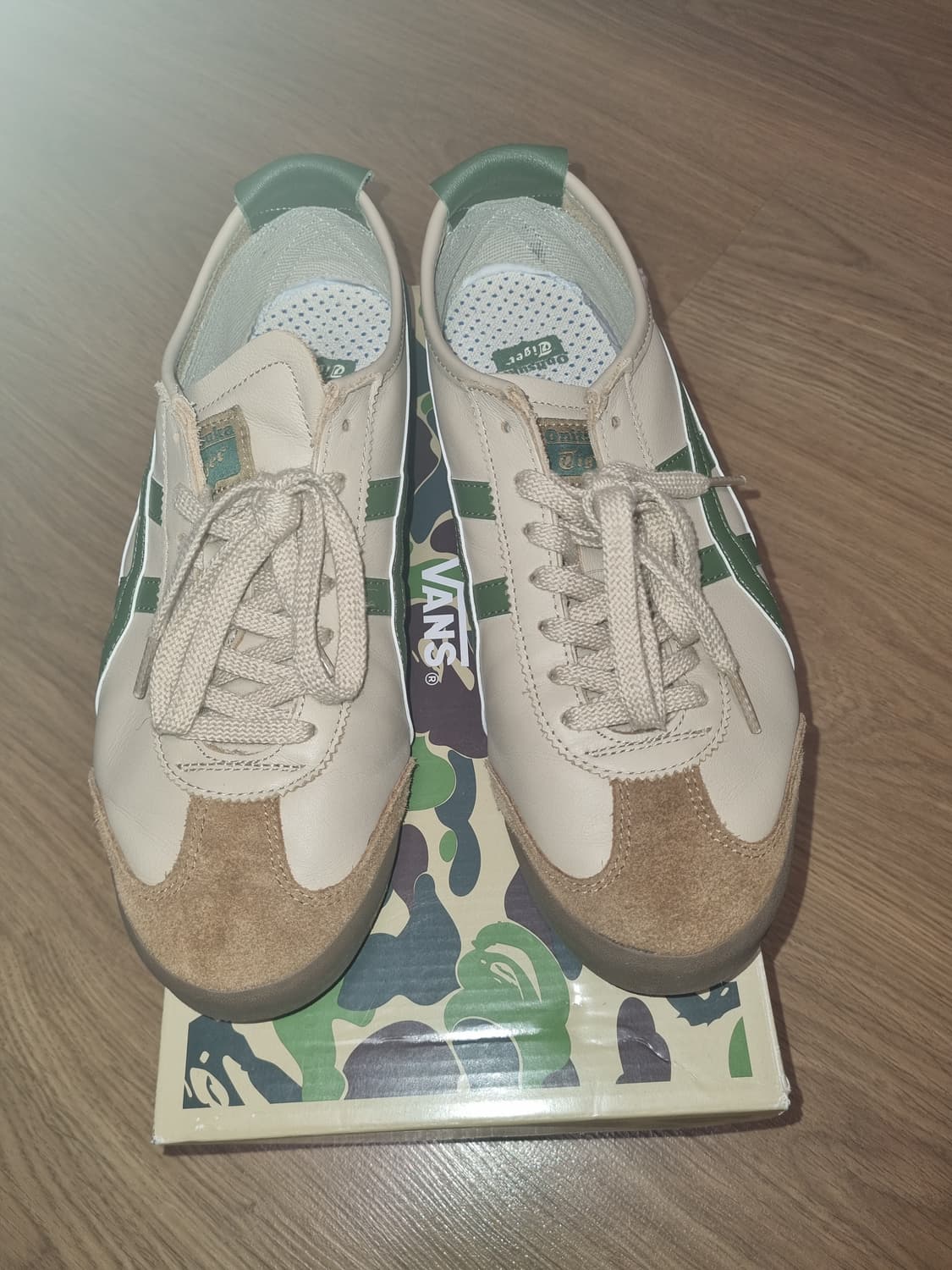 오니츠카 타이거 멕시코 66 베이지 그라스 그린 (275) 상품이미지4