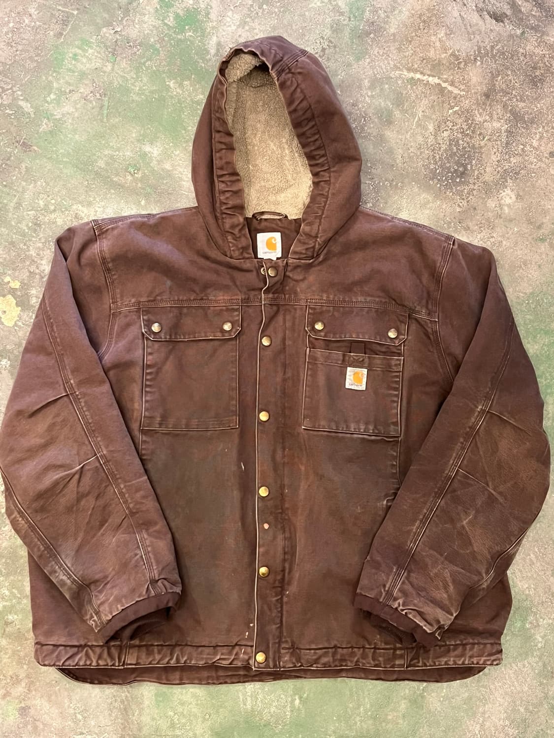 [XL] 칼하트 103826 DKB 바틀렛 쉐르파 라이닝 유틸리티 자켓 상품이미지1