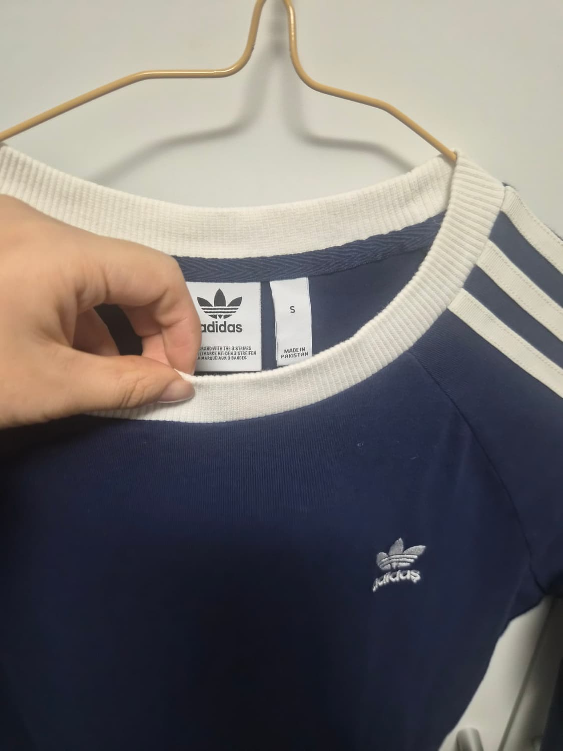 아디다스 원피스 네이비 S 상품이미지3