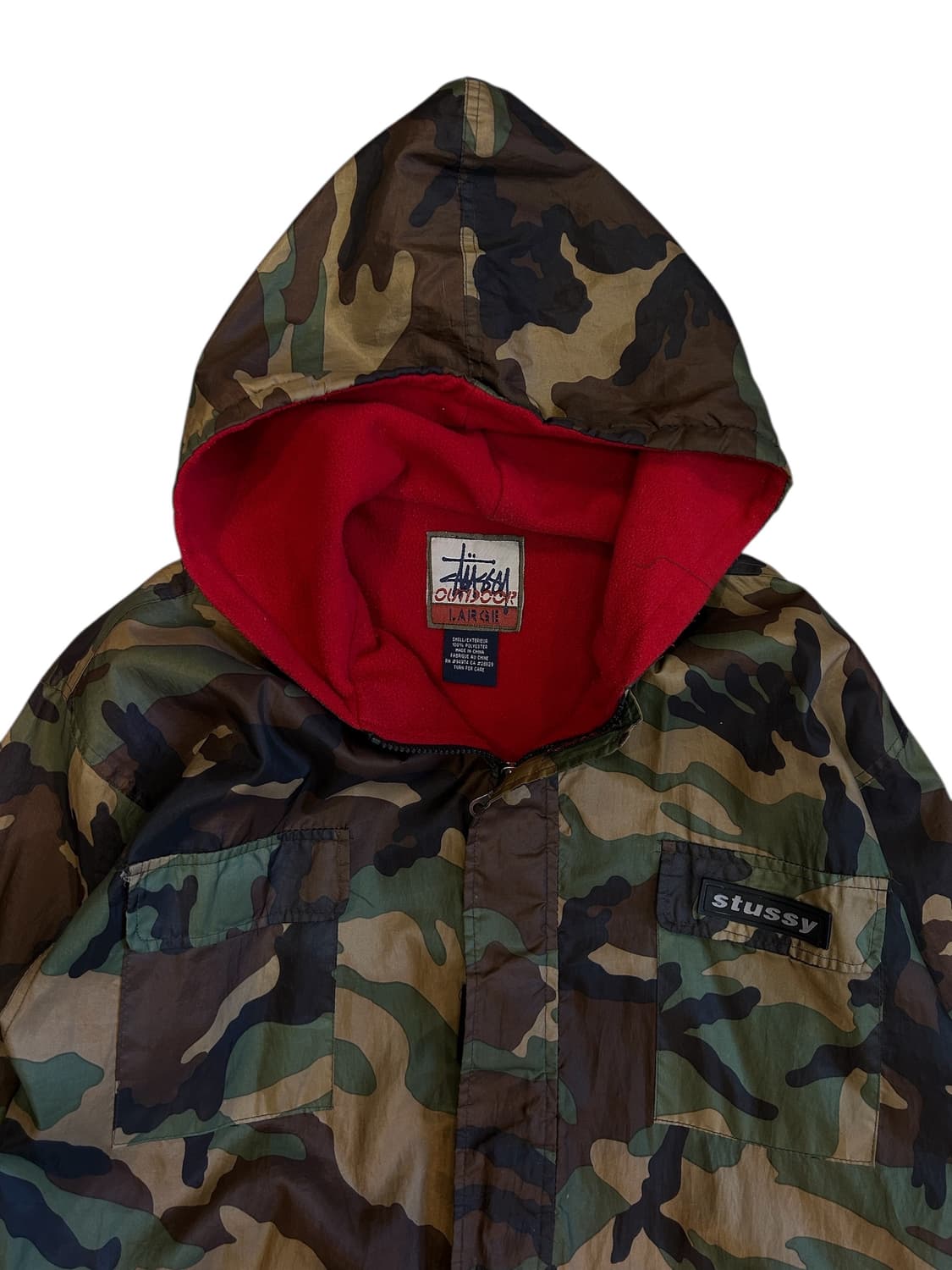 Stussy Camo Windbreaker 상품이미지3