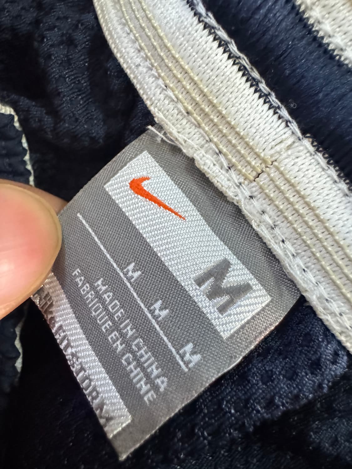 공용!! 나이키 올드스쿨 우븐 로고 트레이닝 팬츠 네이비 M 상품이미지3