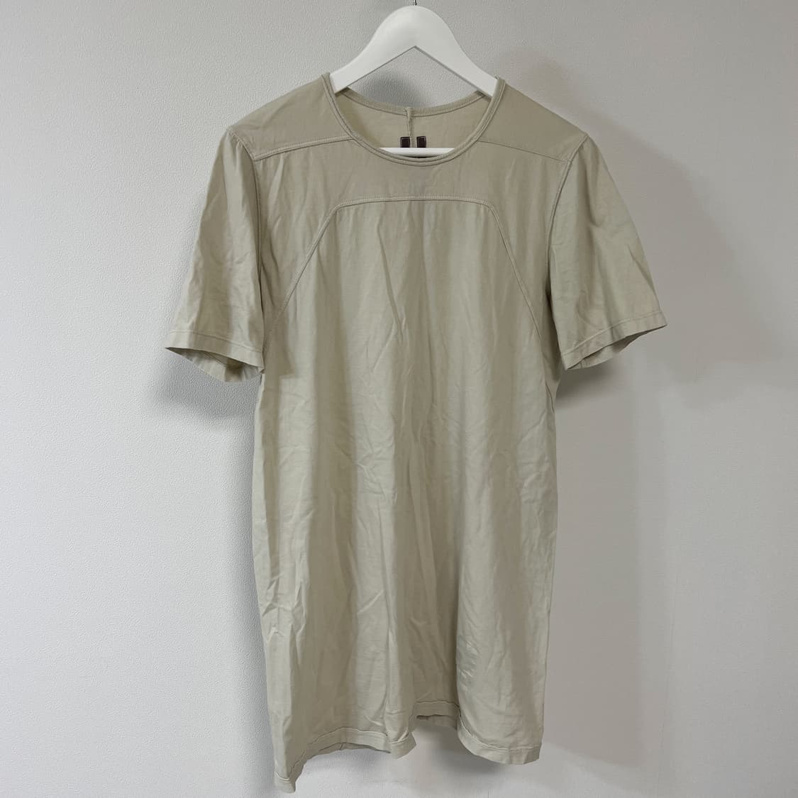 릭오웬스 16SS 다크쉐도우 절개 레벨 티셔츠 펄 상품이미지3