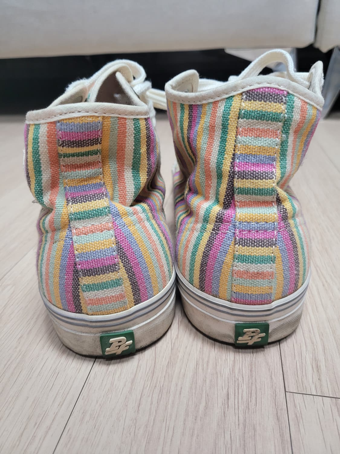 PF Flyers 남자 스니커 하이 280 레인보우 상품이미지6