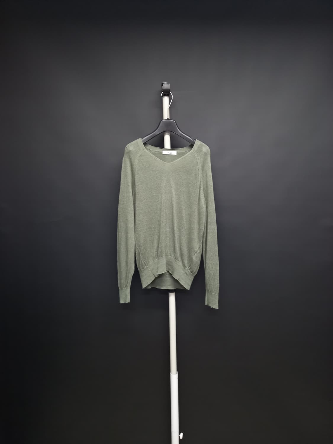 새 더 엣지 춘하추 생사(아마) 긴팔 니트블라우스 66.77 상품이미지1