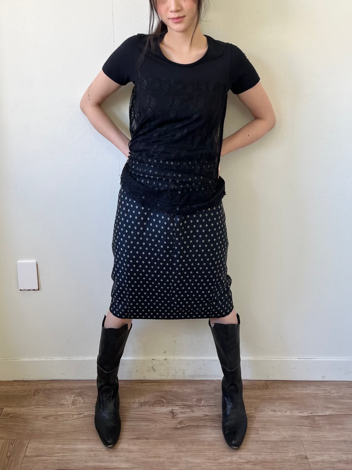 CHANEL 지오메크릭 스커트 상품이미지8