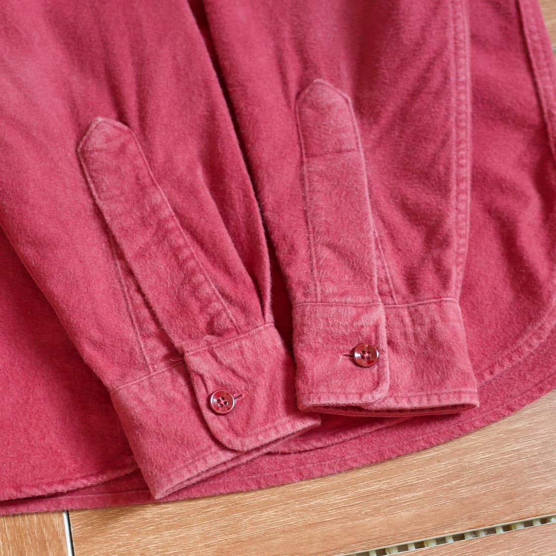 90‘s L.L.Bean usa flannel chamois shirts 상품이미지7