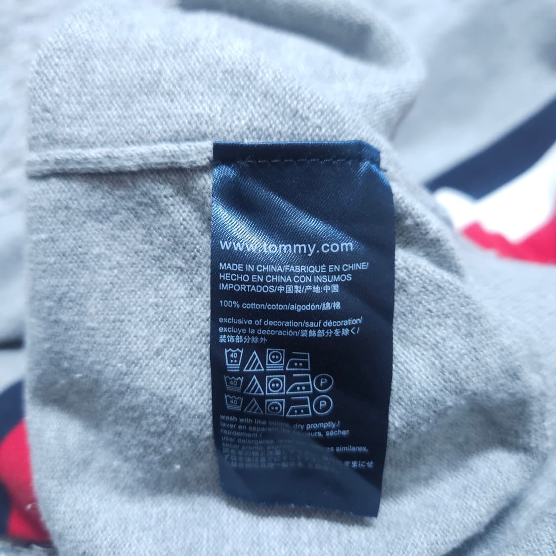 타미힐피거) XL 남자 라운드 면니트 / 왕눈이샵 상품이미지9