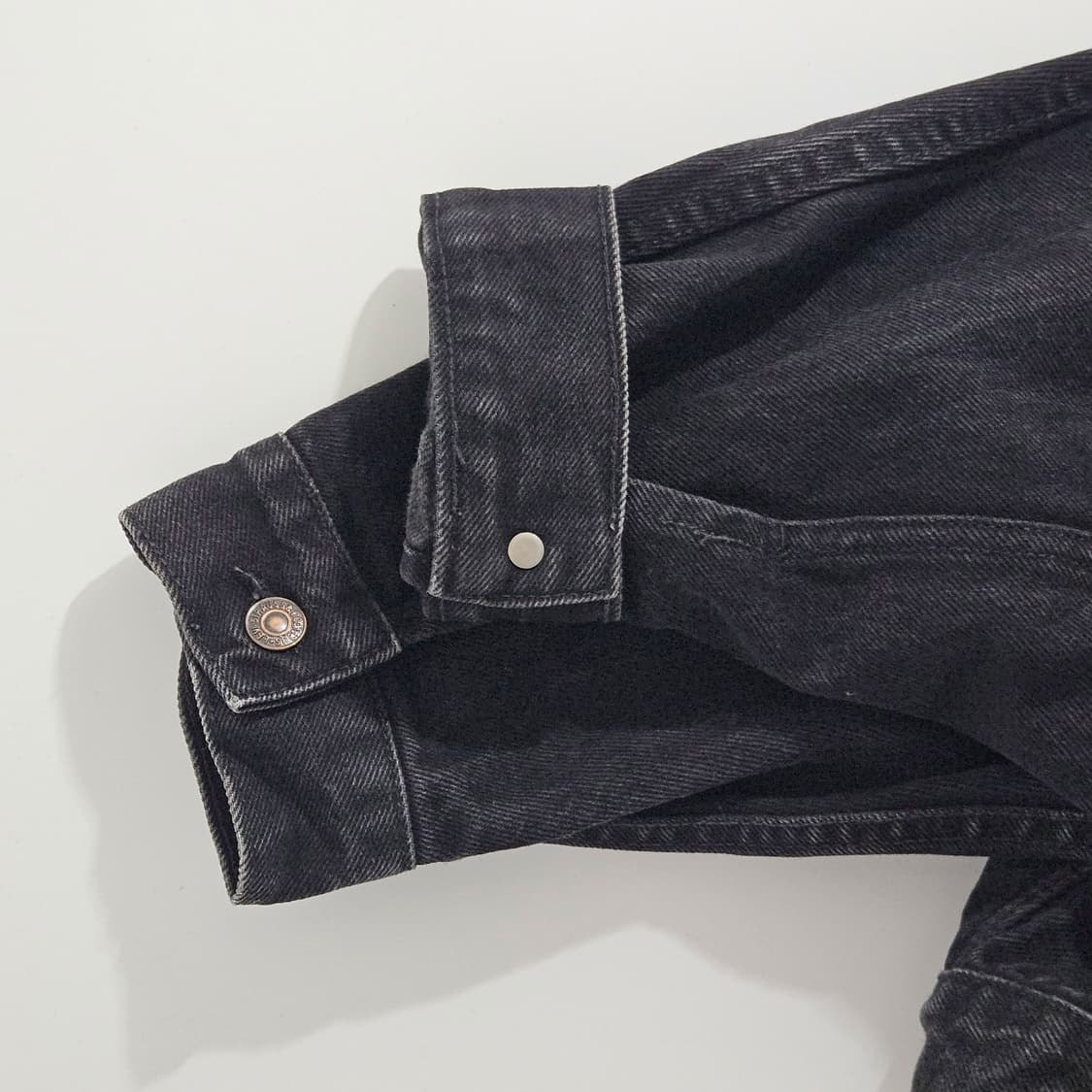 Levi's Black Denim Jacket 90s 상품이미지5