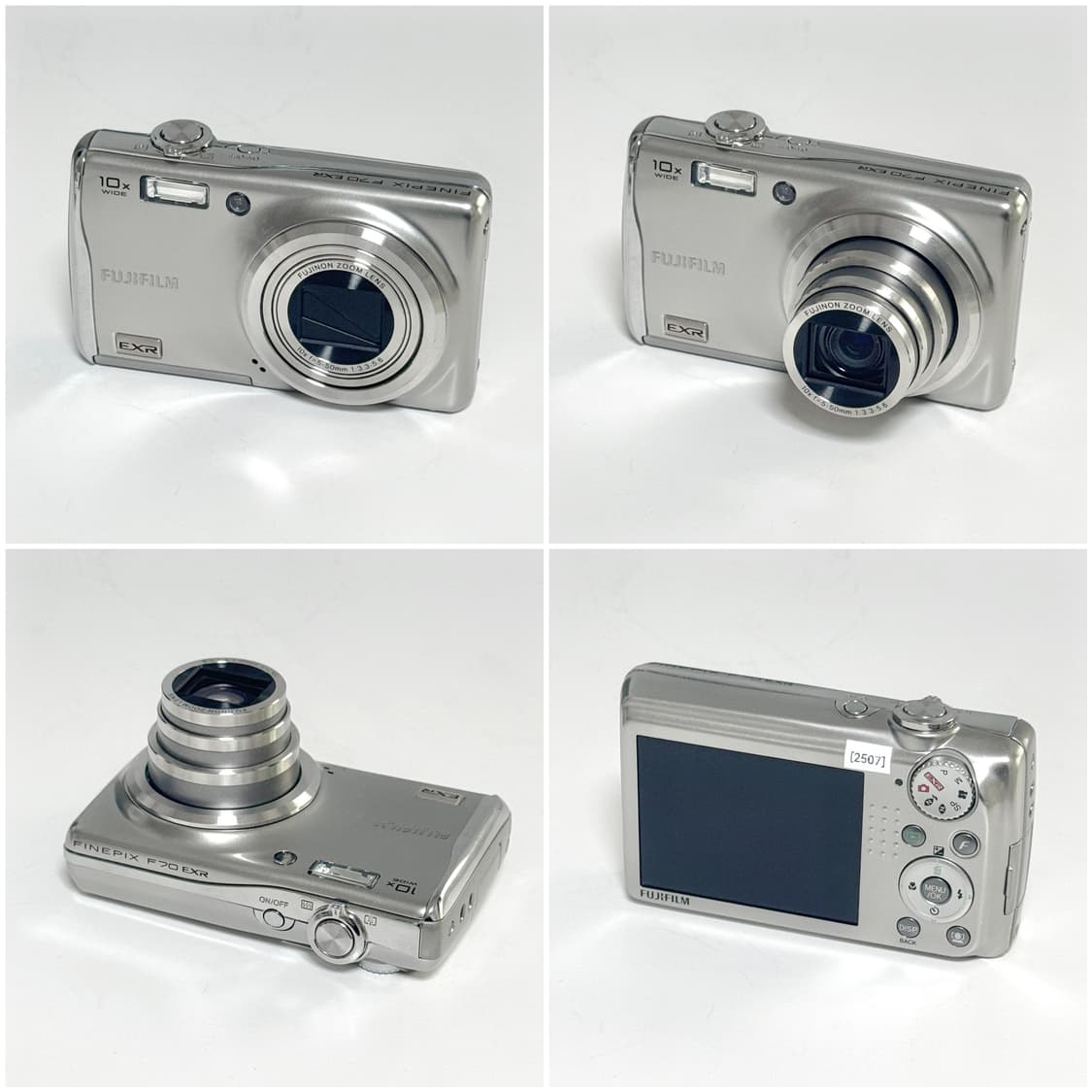 후지필름 파인픽스 F70EXR 실버 빈티지디카 상품이미지2