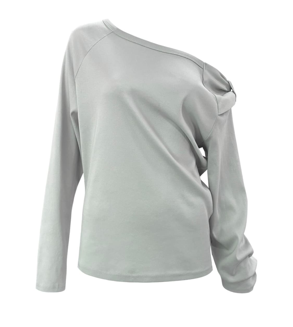 체메씨 BOW ONE-SHOULDER LONG SLEEVE 상품이미지1