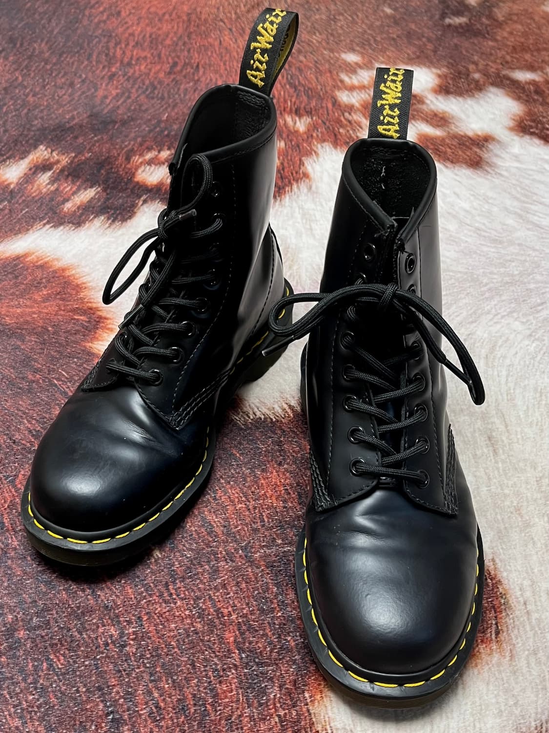 [41] 닥터마틴 1460 스무스 블랙 8홀 부츠 상품이미지3