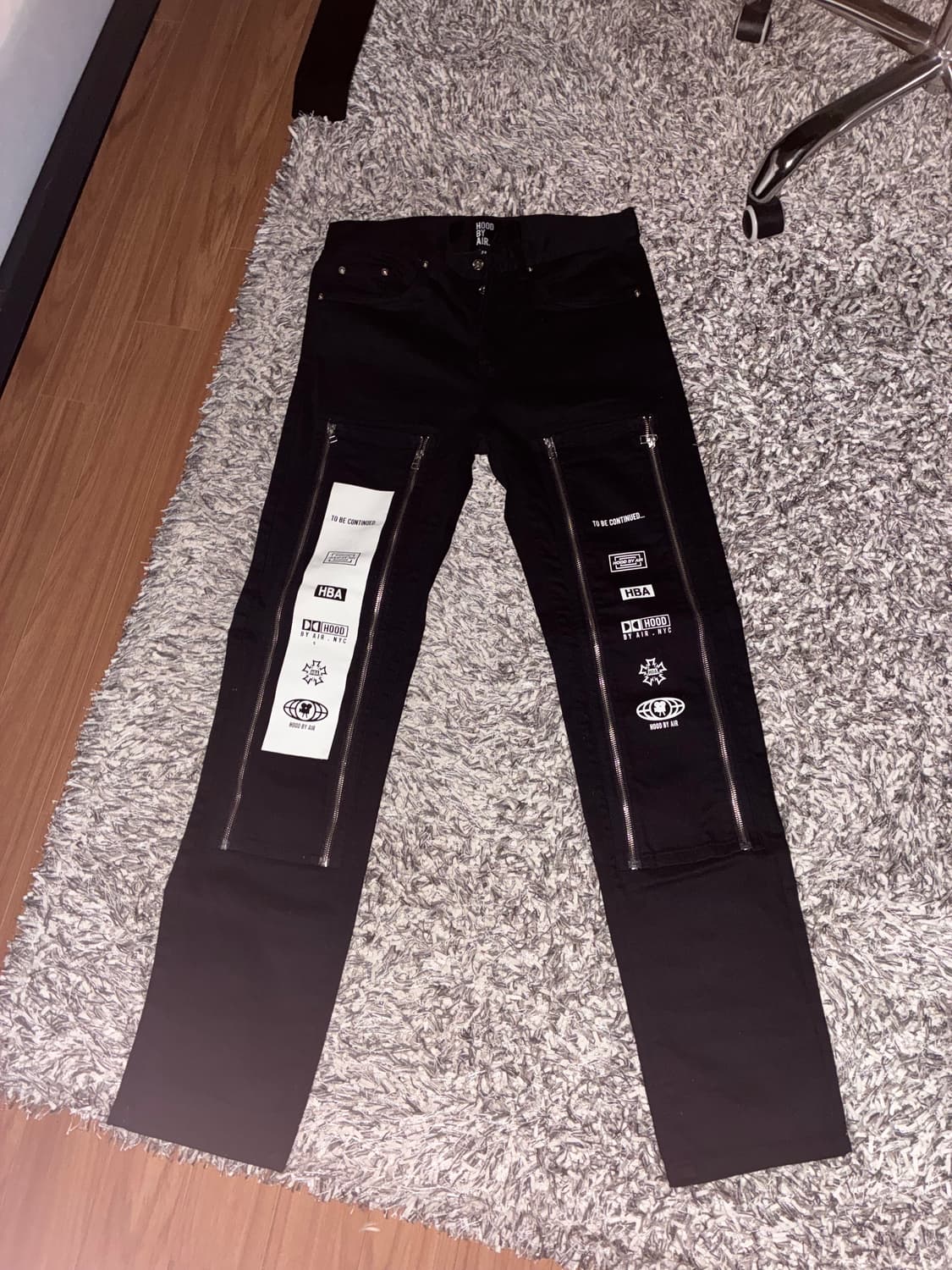 HBA 후드바이에어 지퍼 팬츠 32 상품이미지1