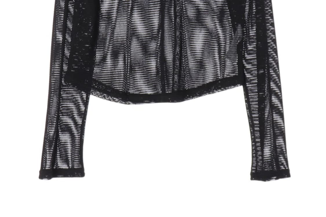 SCULPTOR 메쉬 시스루 롱슬리브 M 상품이미지4