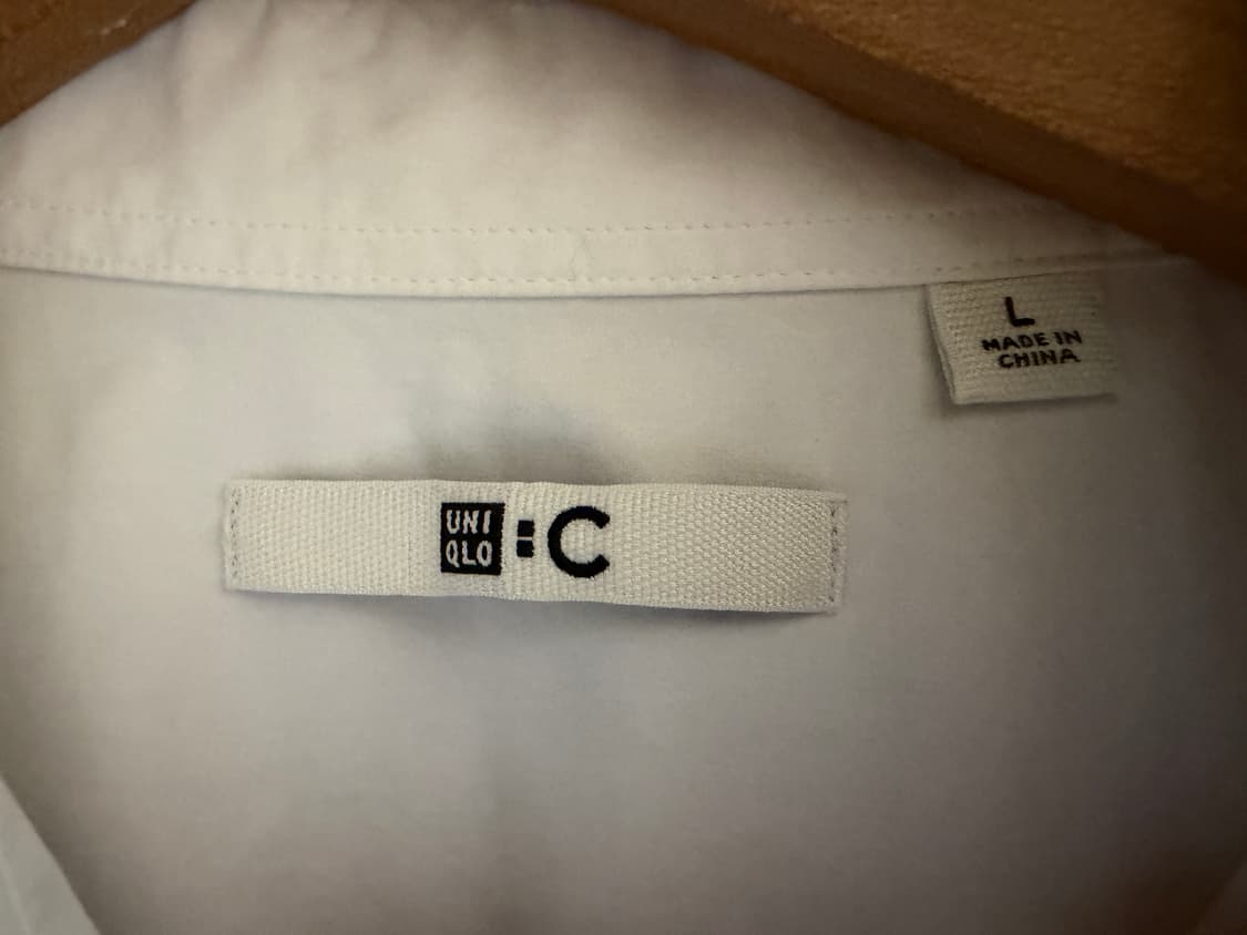 유니클로 C 브로드클로즈오버사이즈셔츠 L 상품이미지4