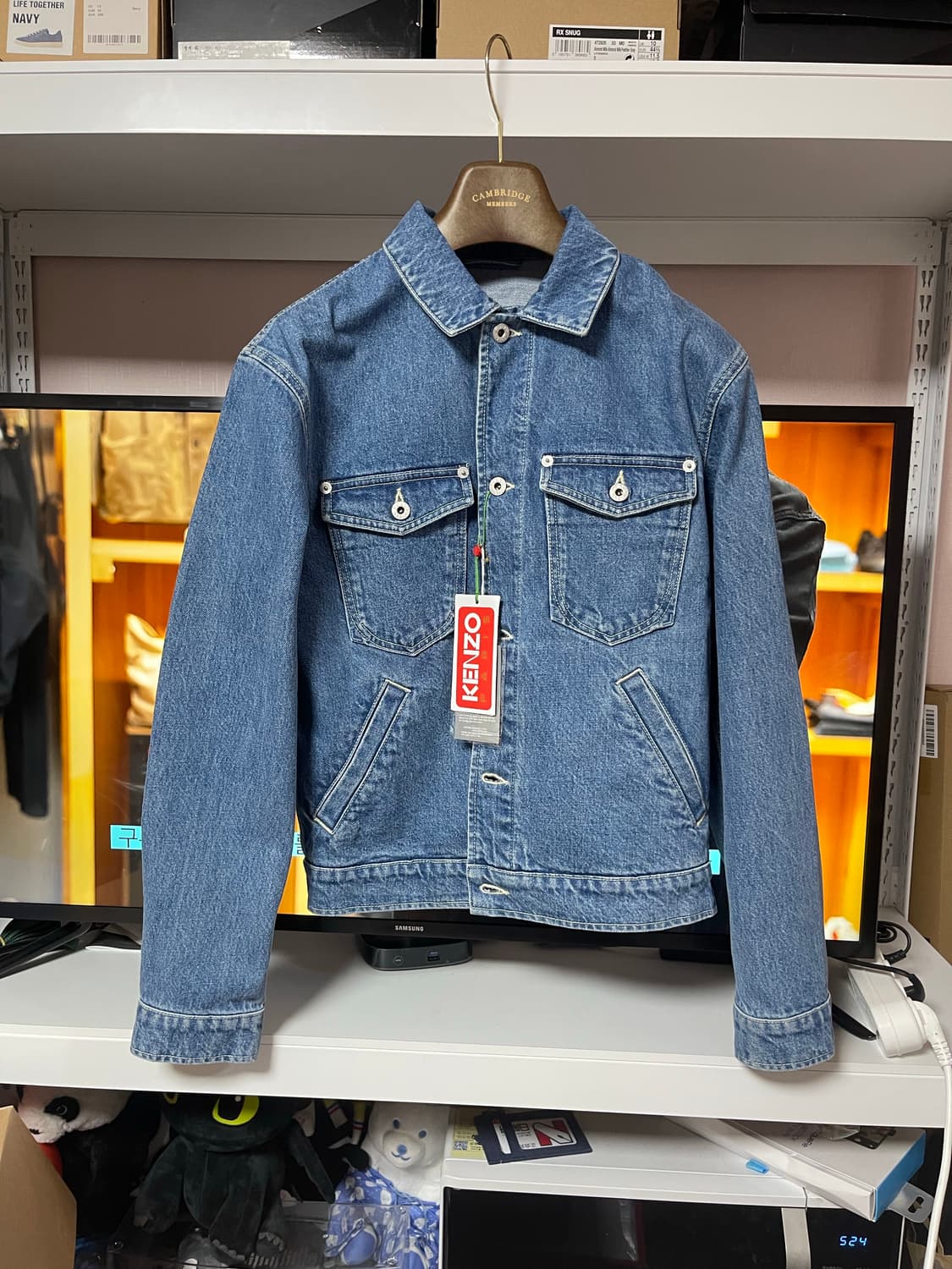 KENZO 겐조 데님 자켓 상품이미지1