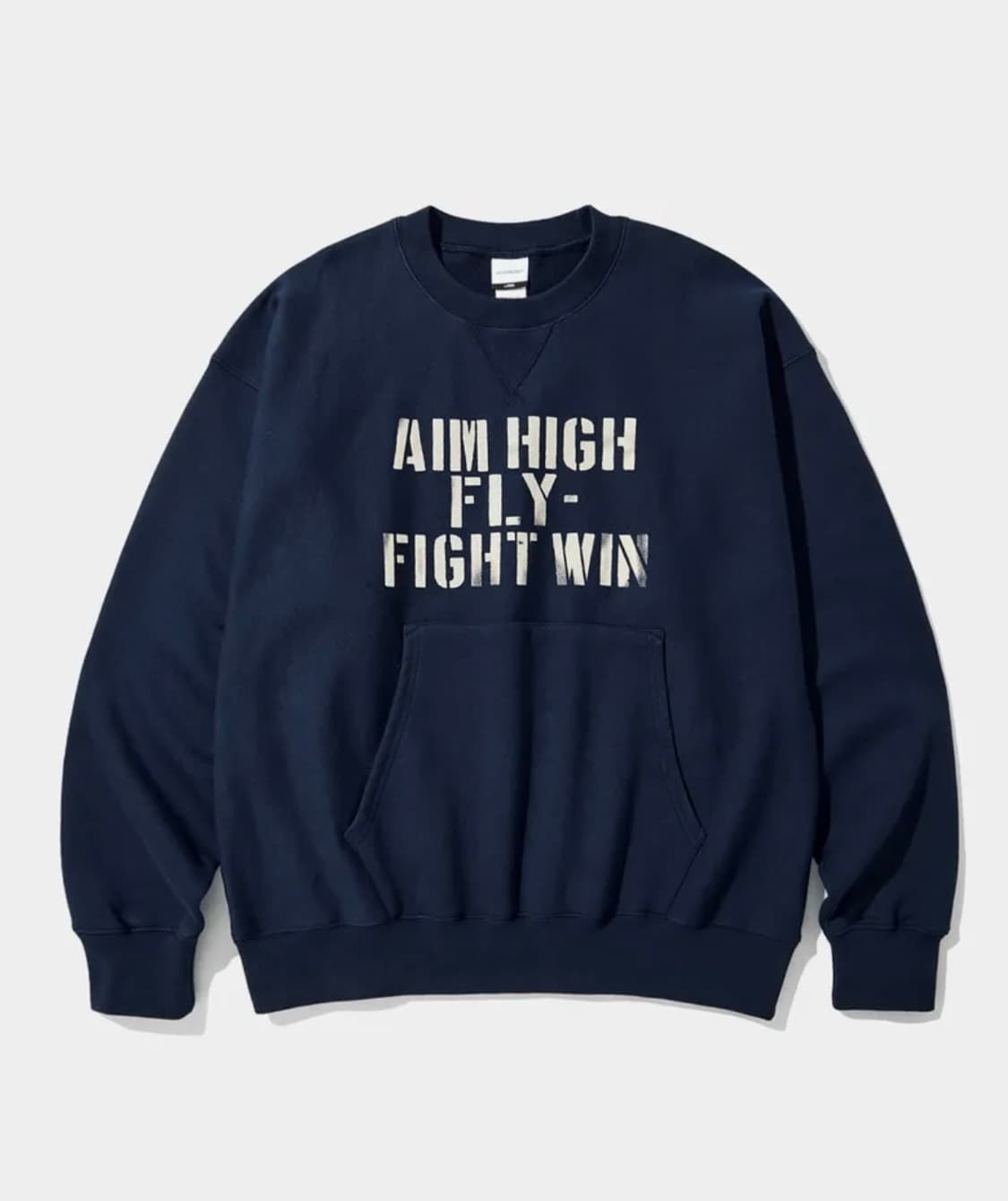 아웃스탠딩 MIL SERIES SWEAT(AIM HIGH)_NAVY 상품이미지2