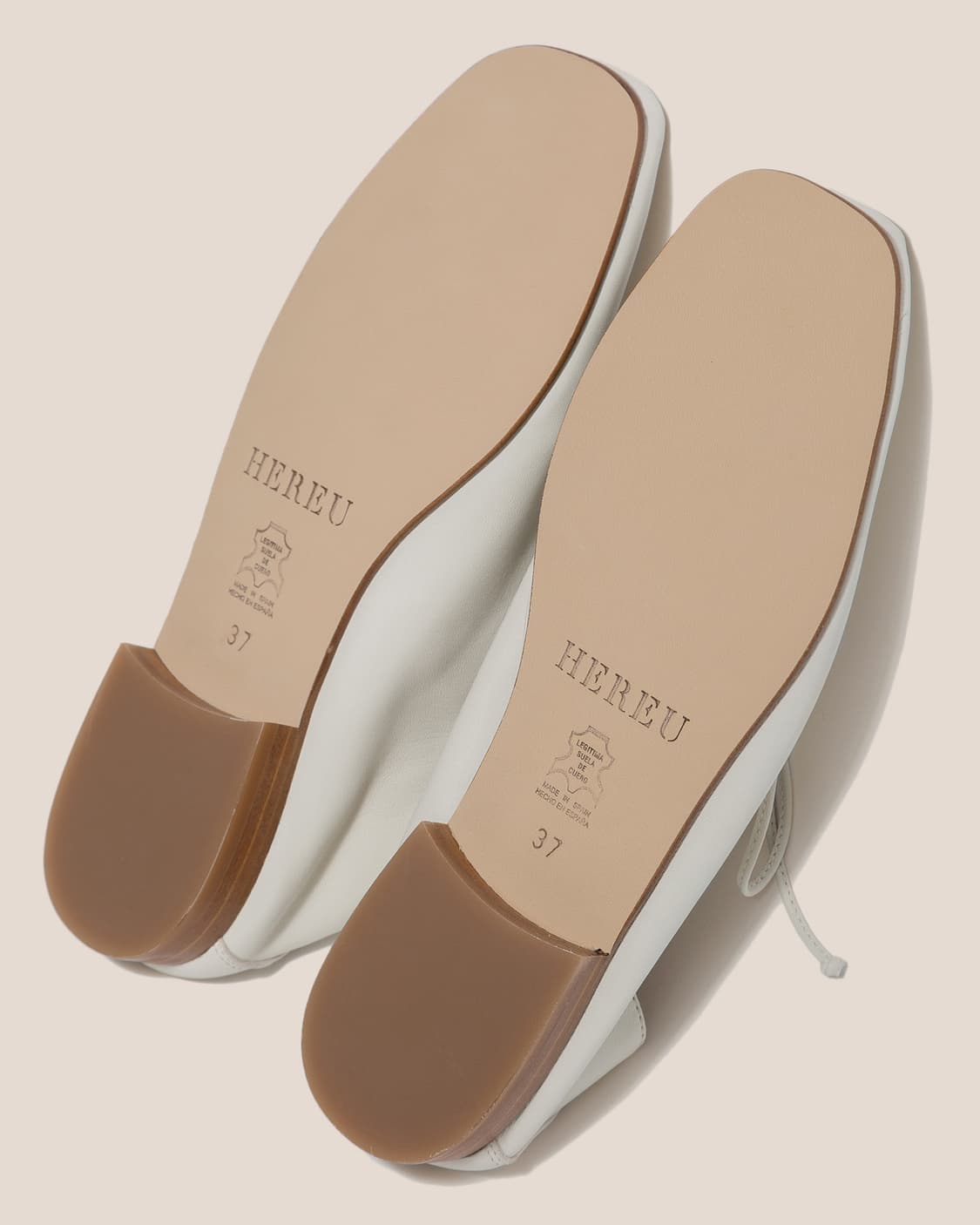 HEREU - LACE UP FLAT SHOES  상품이미지4