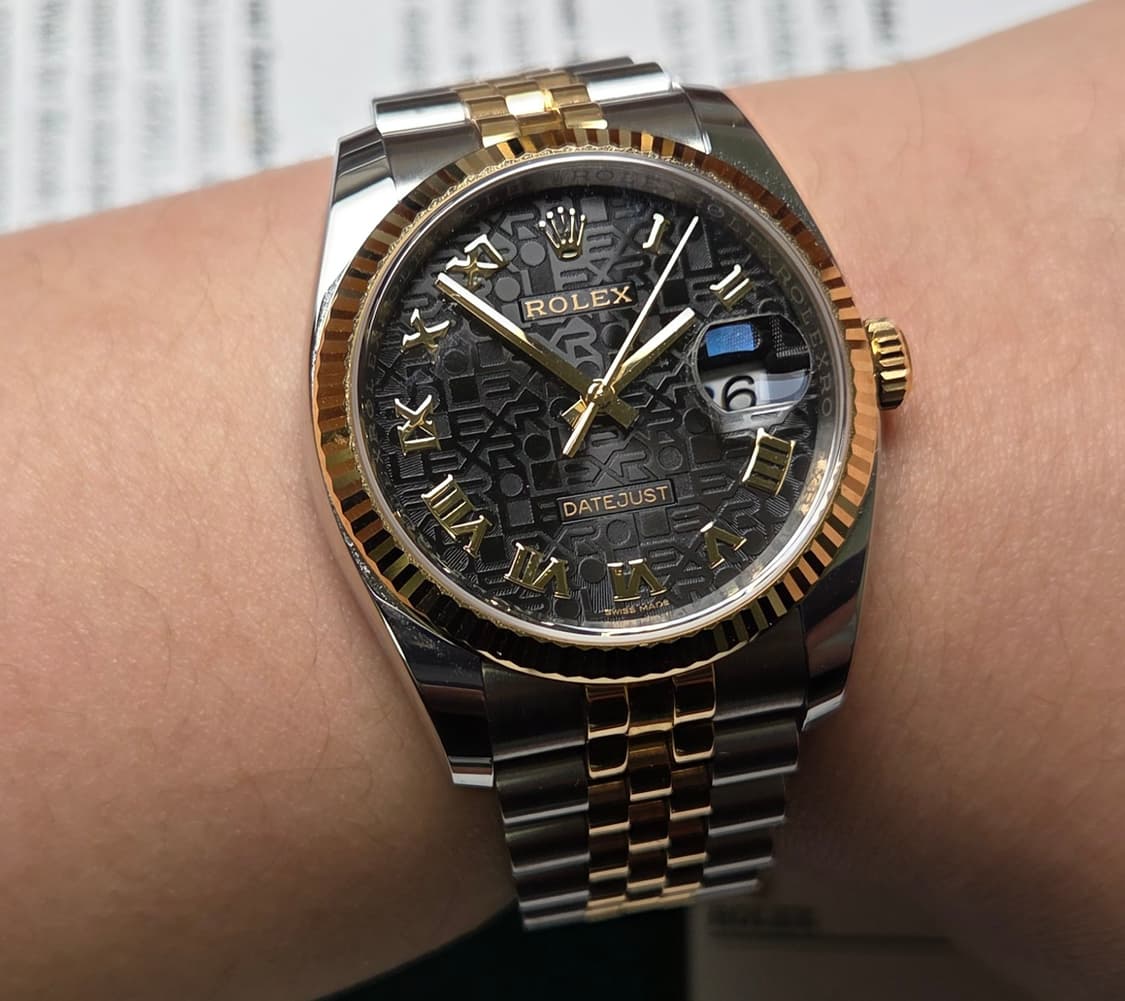 롤렉스 데이저스트 116233 18K콤비 블랙로만 컴퓨터판 상품이미지9