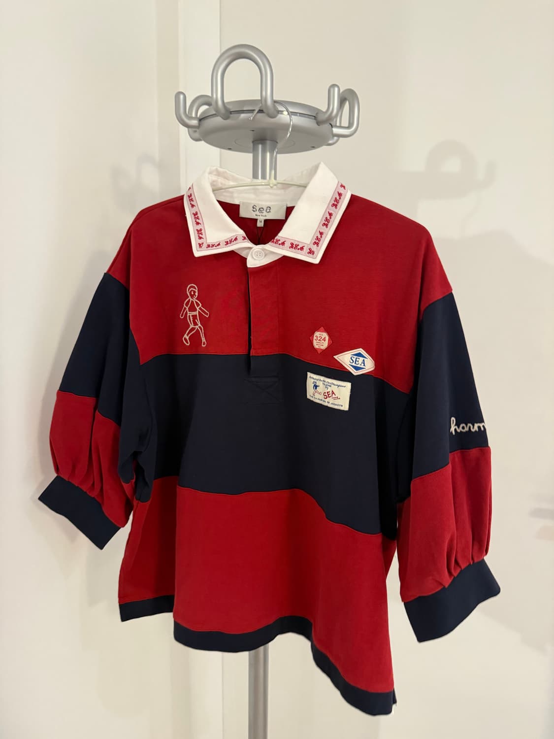 Sea ny 스트라이프 럭비티 상품이미지4