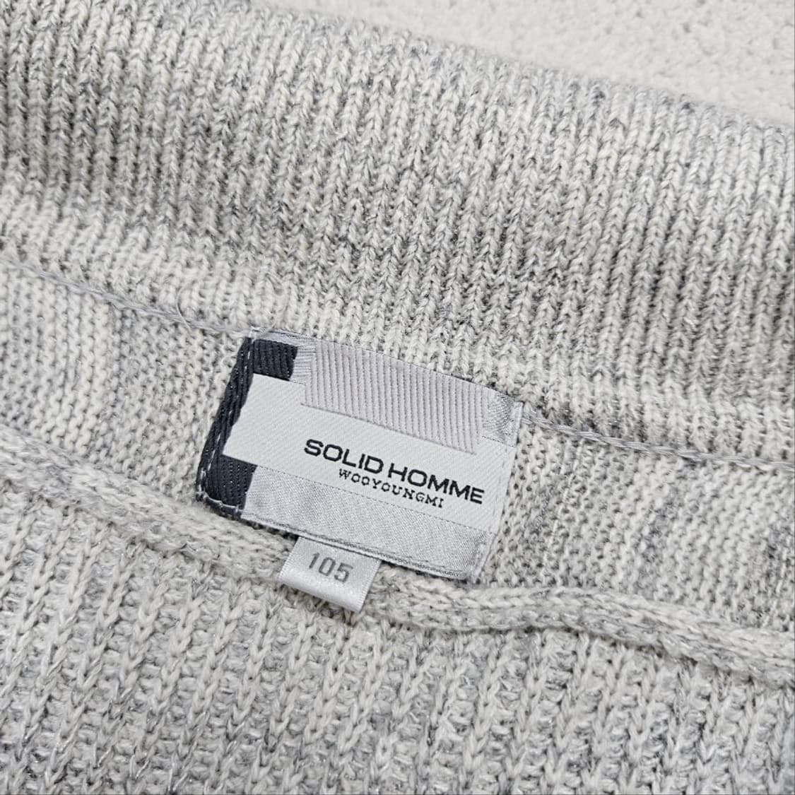 솔리드옴므 니트 가디건 105 상품이미지5