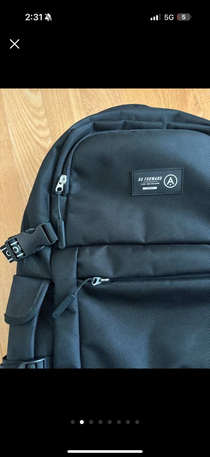 상태최상) 검정 백팩 상품이미지2