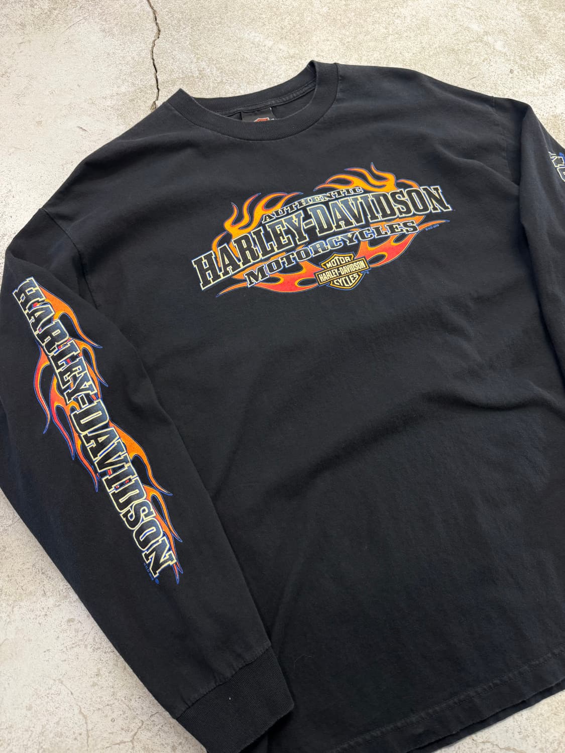 할리데이비슨 플레임 롱슬리브 상품이미지5